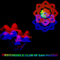 psychedelicsanmateo dance party tv rainbow GIF