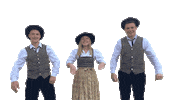 Pilgrim Celebrating Sticker by Musikverein Meckenbeuren