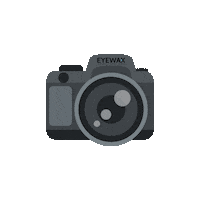 EyeWaxNL camera flash eyewax Sticker