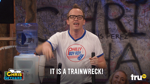 the chris gethard show trainwreck GIF by truTV