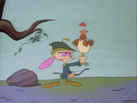 ren and stimpy nicksplat GIF