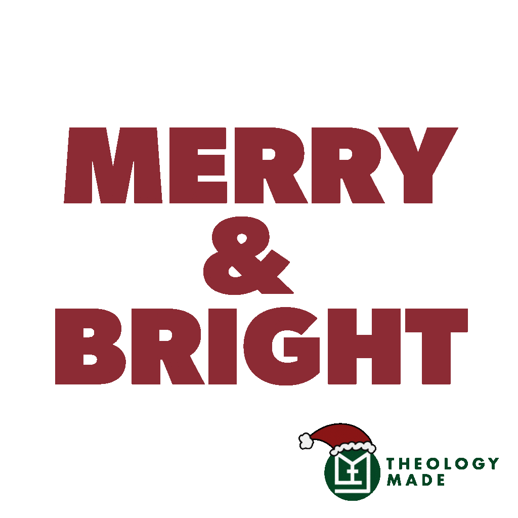 Christmas Snowflake GIF by Theology Made