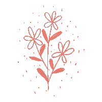 Chicaguacamole love kawaii stars flowers Sticker