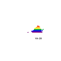 DelegateJoshuaCole josh cole jc4va jc logo Sticker