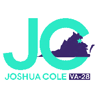 DelegateJoshuaCole josh cole jc4va jc logo Sticker