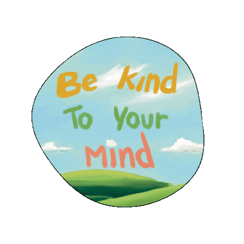 Be Kind To Yourself Mental Health Sticker