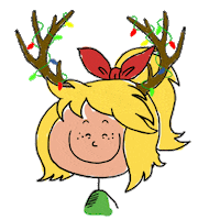 bibi blocksberg christmas Sticker by Kiddinx