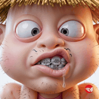 Shocked Funny Face GIF