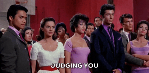 West Side Story Judging You GIF by Tiffany