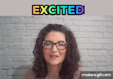 tonyakubo giphygifmaker happy excited yay GIF