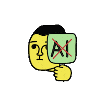 Artificial Intelligence Art Sticker