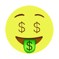 indi_app money make money indi money signs Sticker