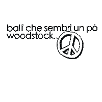 damianomulino danza pace woodstock ballo Sticker