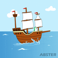 Penguin Floating GIF by Abster
