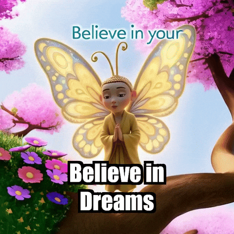 Belief Believe In Dreams GIF by BuddhaFlyJourney