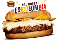 elcorraloficial colombia 20 de julio el corral hamburguesas el corral Sticker