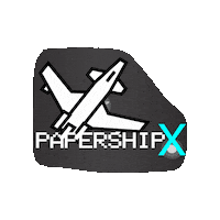 Papership X Sticker by Briant Grijalva