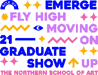 Emerge Sticker by thenorthern_graphics