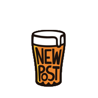 Beer New Post Sticker