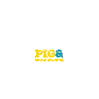 Pig And Fish Sticker