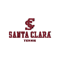 Sc Tennis Sticker by Santa Clara Broncos