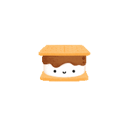 Summer Camp Marshmallow Sticker by Camp Chipinaw