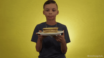 Pancakes Devin GIF by Children's Miracle Network Hospitals