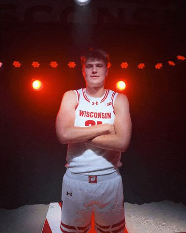 Badgers Basketball GIF by Wisconsin Badgers