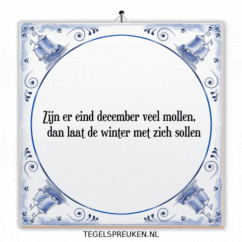 Winter Sollen GIF by Tegelspreuken.nl
