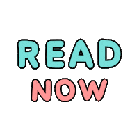 Read Now Sticker by The Woof Agency