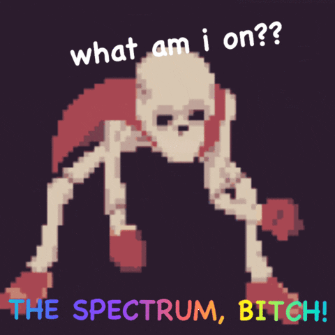 realepidemilk bitch the spectrum what am i on GIF