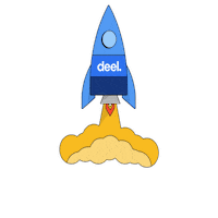 GetDeel rocketship deel deelspeed Sticker
