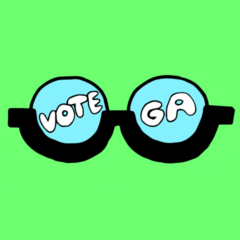 Senate Race Glasses GIF by INTO ACTION