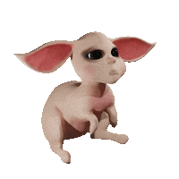 moyaoborona baby pokemon animal fantasy Sticker