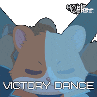 Best Friends Dancing Sticker by Hamieverse