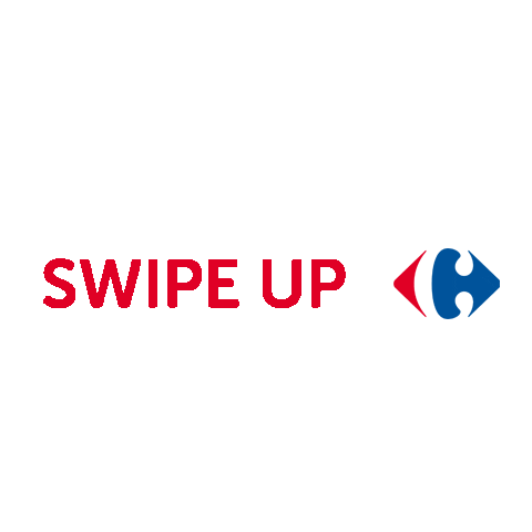Swipe Up Go To Sticker by Carrefour Tunisie