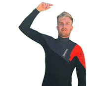 ride hard lets go Sticker by Mysticboarding