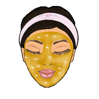 Skincare Glowing Sticker by Kara Mac's A Place to Glow