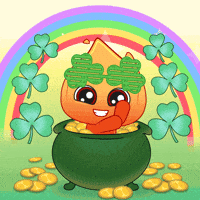 St Patricks Day Clover GIF by Playember