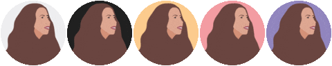 Animation Color Sticker