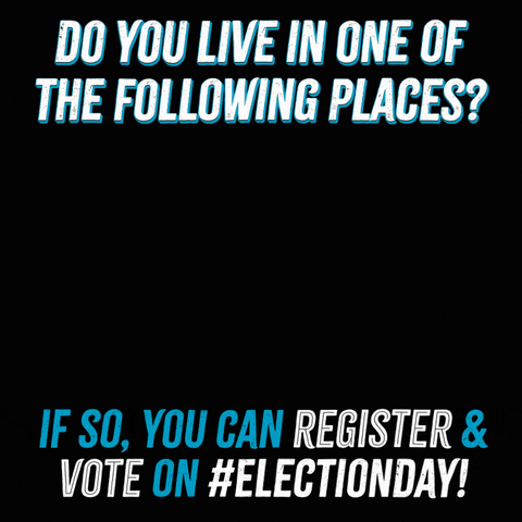 Register To Vote Election 2020 GIF by Creative Courage