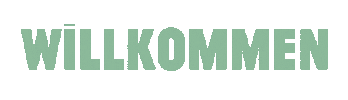 Willkommen Sticker by Bikini Berlin