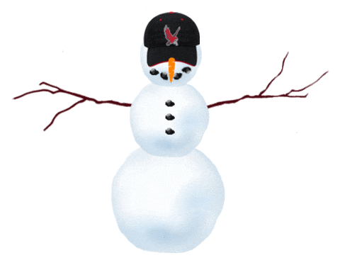 Snowman Msu Sticker by Montclair State University