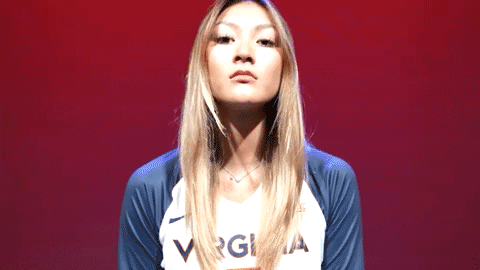 Volleyball Uva GIF by Virginia Athletics