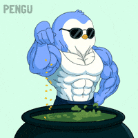 Salt Bae Cooking GIF by Pudgy Penguins