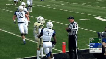 happy football GIF by Grand Valley State University