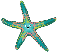 TEVATEAM smile rainbow surf waves Sticker