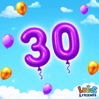 Happy Birthday GIF by Lucas and Friends by RV AppStudios