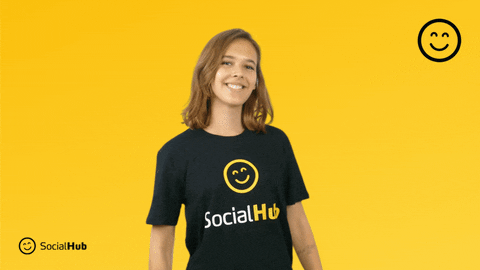 Joy Smile GIF by SocialHub