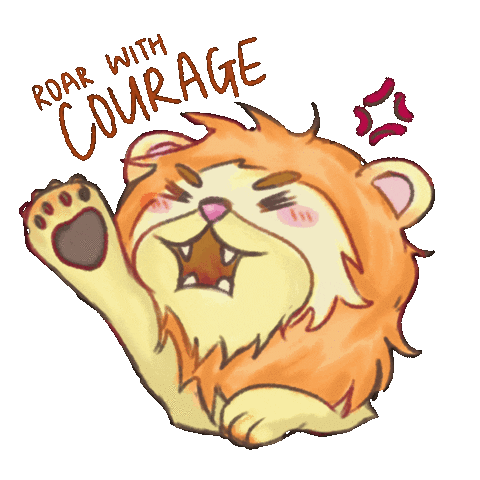 Lion Apollo Sticker by RVHS JC Orientation